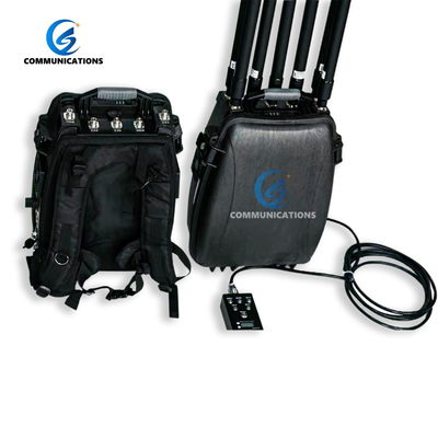 kaufen Tragbare Rucksack Drohnenverteidigung Signaldetektor Anti-Drohnen Störsystem zum Schutz online manufacture