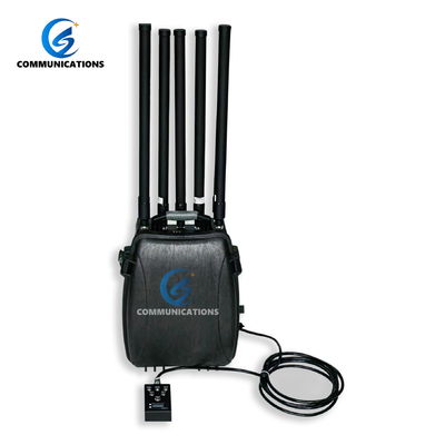 900MHz 1.2G 1.5G 2.4G 5.2G 5.8G Drohnensignaldetektor Verteidigungssystem mit 6 Antennen